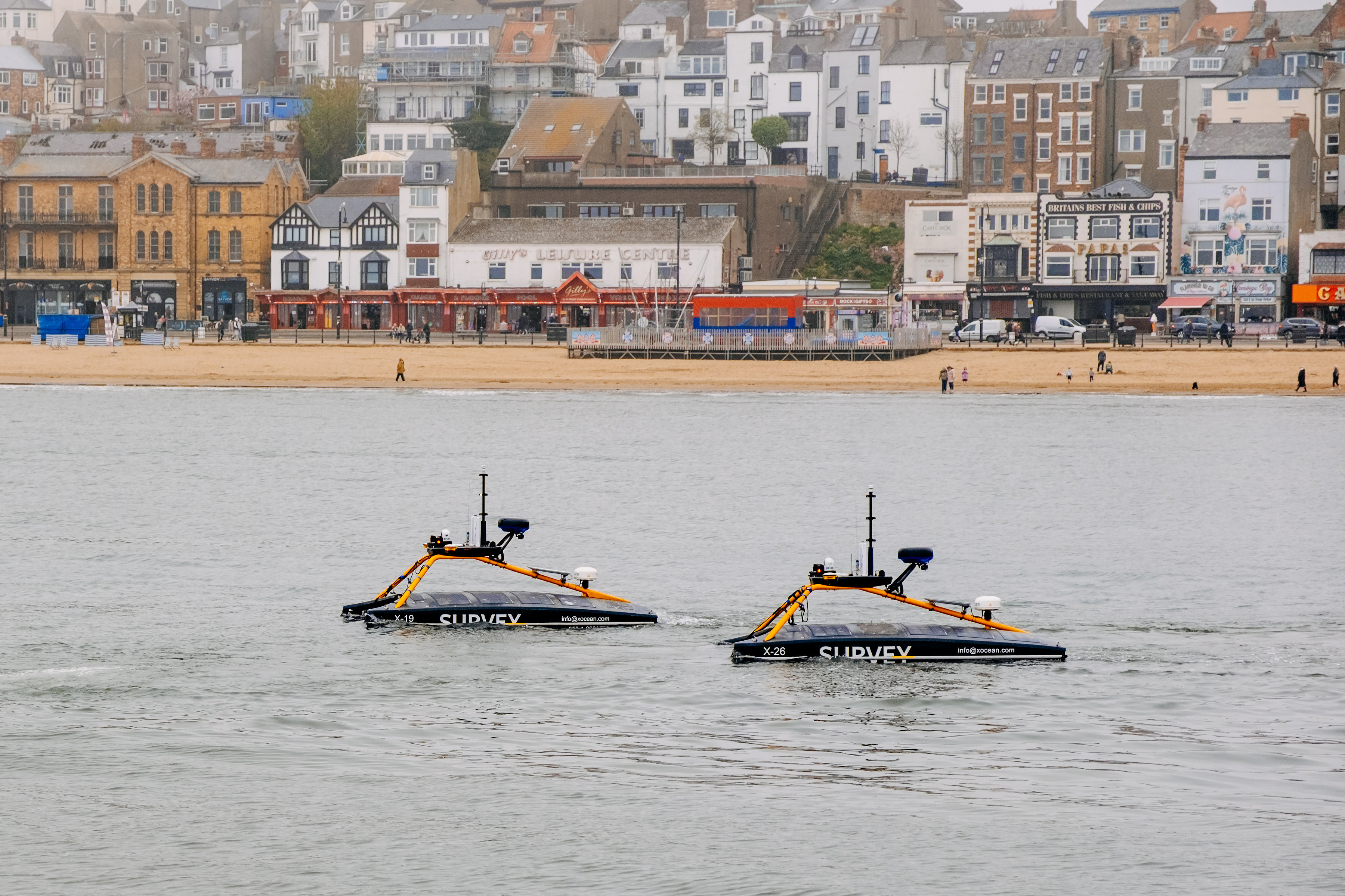 XOCEAN uncrewed survey vessels Scarborough
