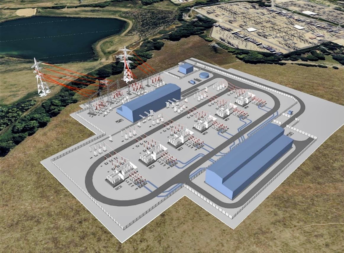 Uxbridge Moor substation site