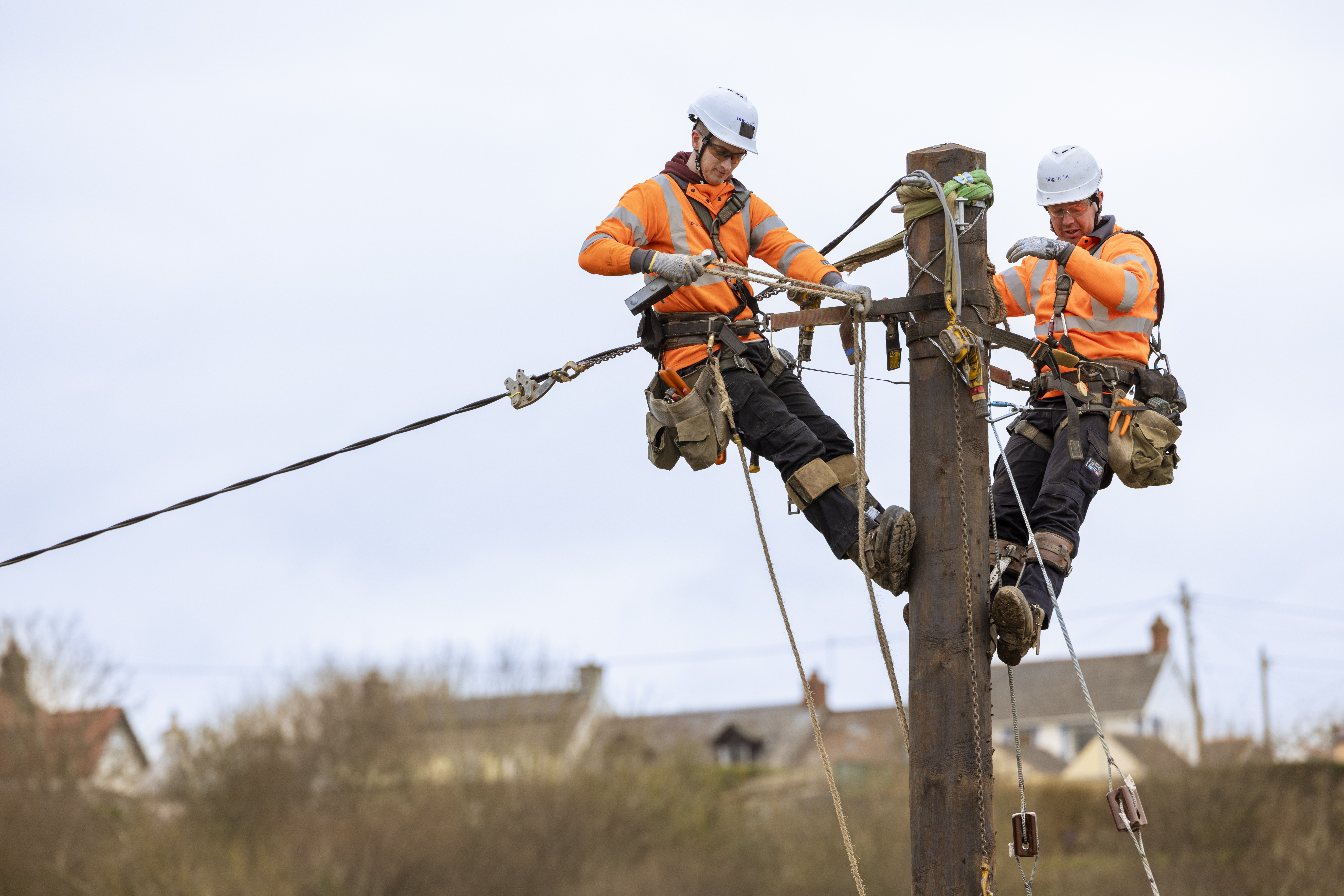 National Grid Lineworkers