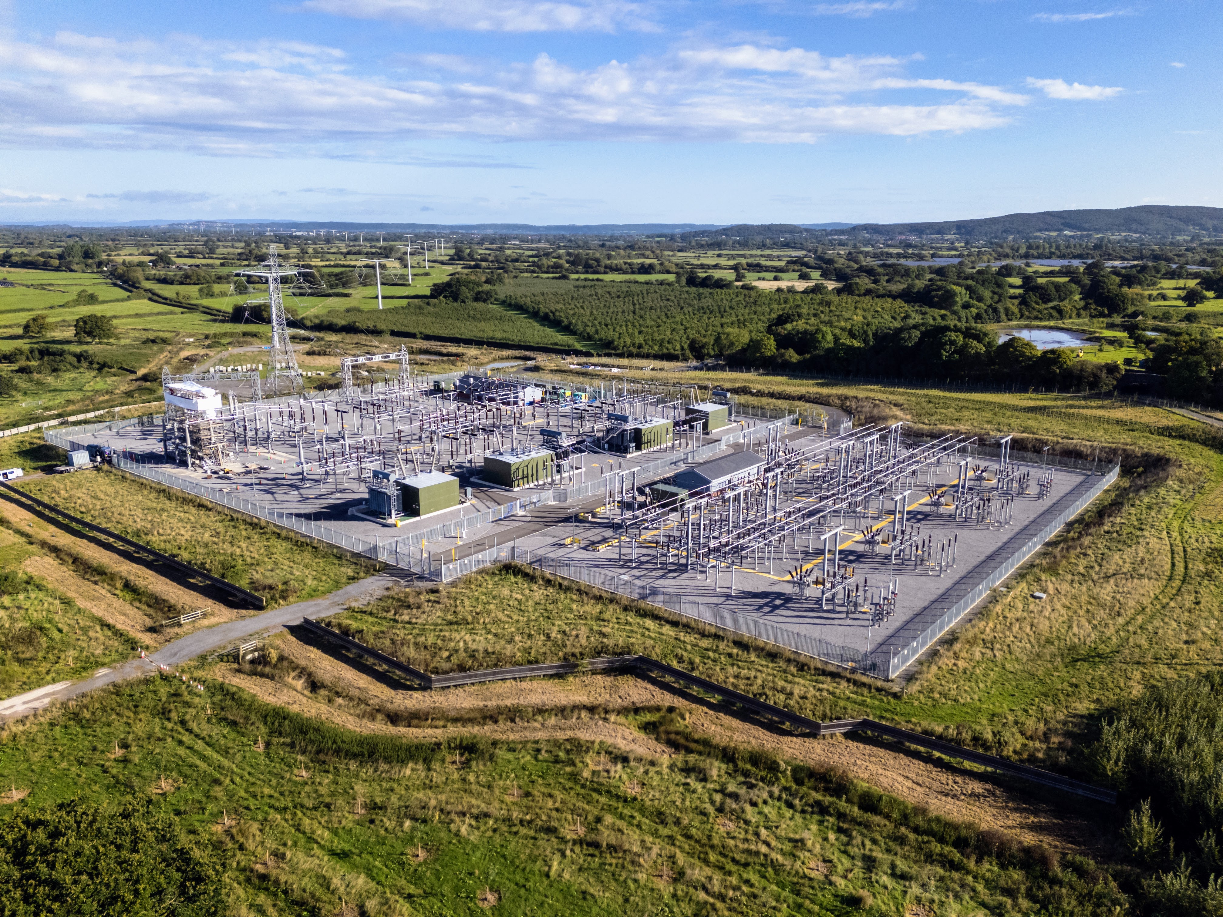National Grid Sandford substation