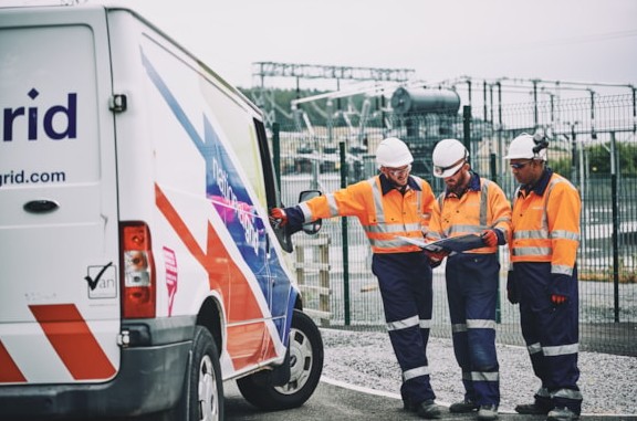 National Grid engineers studying substation plans