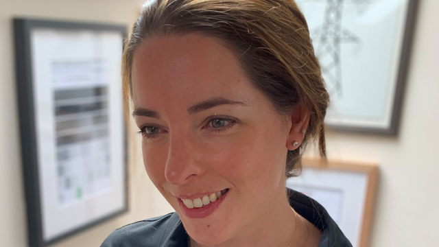 Photo of National Grid's Head of UK Strategy Claire Dykta for HERoes story