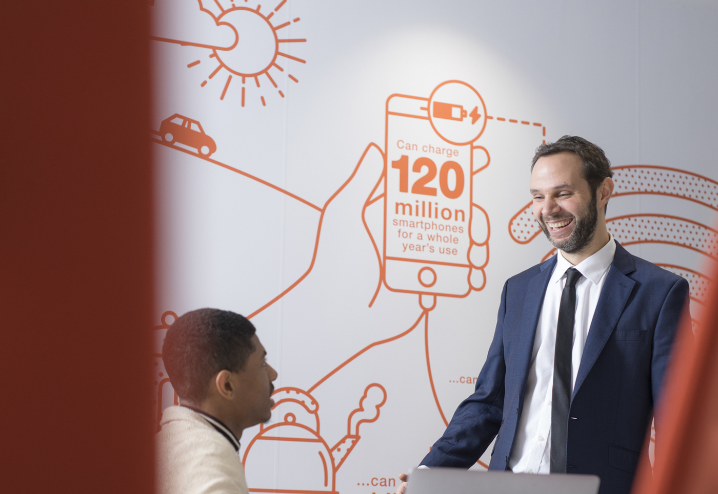 Photo of Jack Kelly - used for the National Grid story 'Jack Kelly: using Artificial Intelligence to   address climate change'