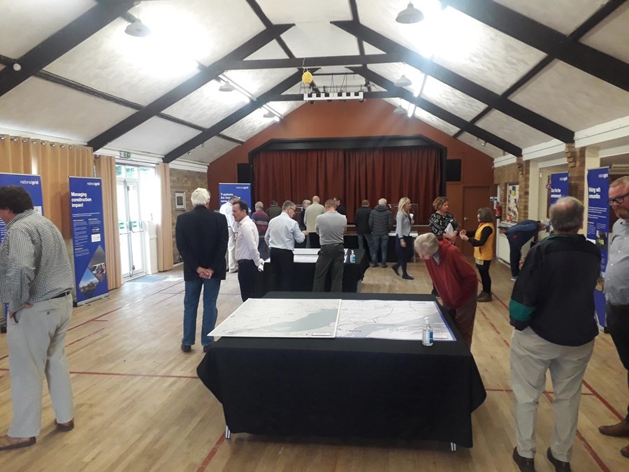 People at community event 