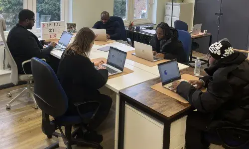 Spiral Skills laptop donation