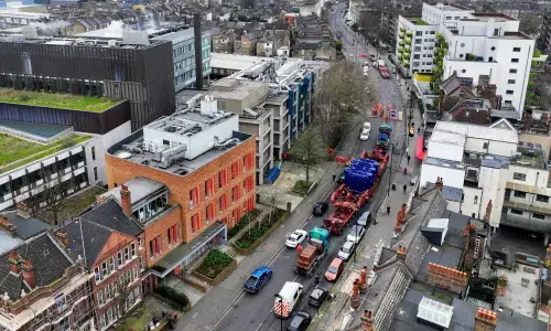 National Grid Bengeworth Road transformer delivery