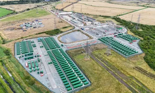 Aerial view of Thurrock Storage facility