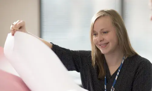 Photo of Alison Fulford - used for the National Grid story 'Alison Fulford: fulfilling ambitions to address climate change'