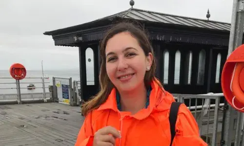 Photo of Carolyn Gardner for National Grid's Green Collar Jobs series