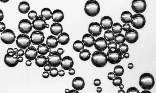 Floating bubbles - used for homepage for the National Grid story 'High hopes for hydrogen'