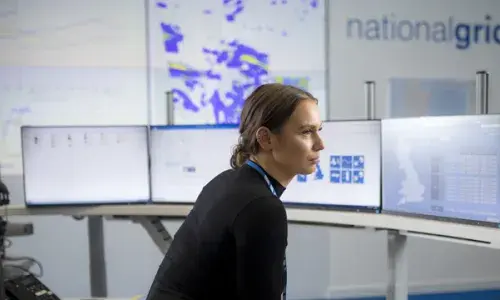 National Grid Gas National Control Centre for International Women's Day 2021 story