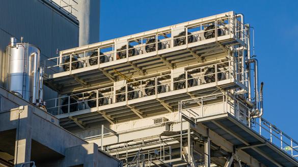 EnergyExplained_CCS_585x329.jpg Close-up of fans at a carbon capture and storage plant