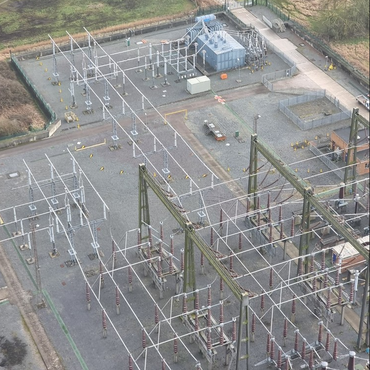 A substation bay