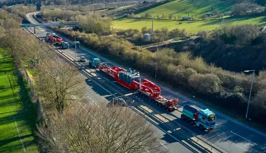 Typical Allelys transformer delivery